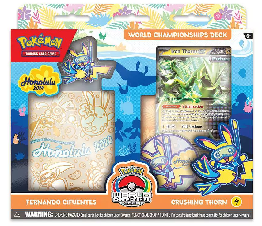 Pokémon 2024 World Championships Deck (Honolulu) - Fernando Cifuentes Crushing Thorn